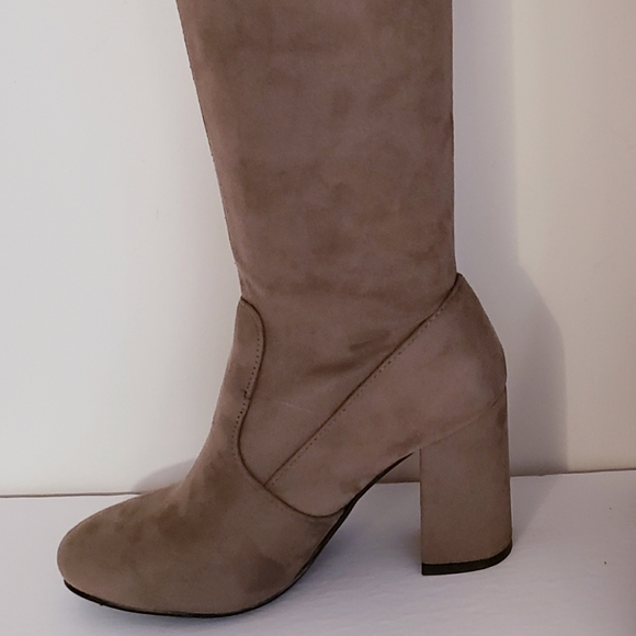 Tan Suede Thigh High - NWOT - Picture 4 of 15